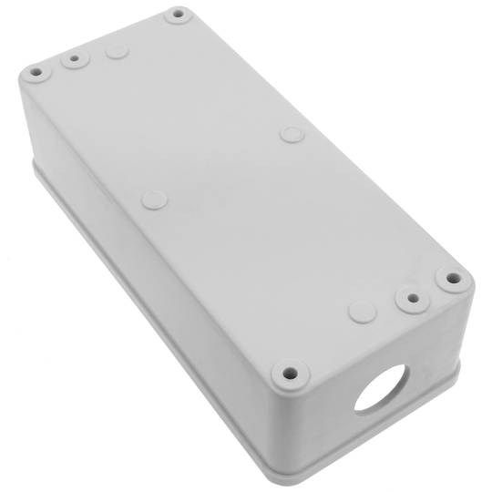 Caixa de controle dispositivos elétricos para 5 botão de pressão ou cinza 22 mm beige