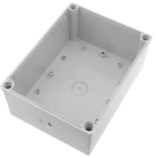 Caixa de control de dispositius elèctrics per a 6 polsador o interruptor de 22 mm beix
