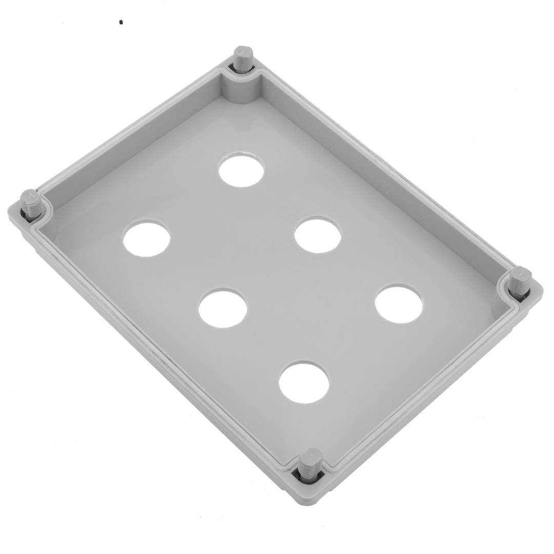 Caixa de control de dispositius elèctrics per a 6 polsador o interruptor de 22 mm beix
