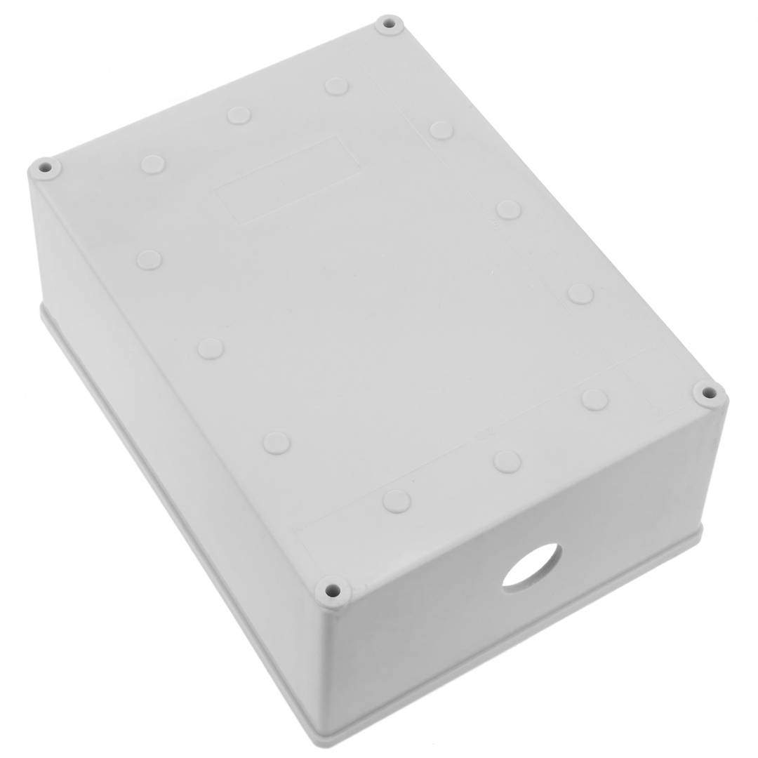Caixa de control de dispositius elèctrics per a 6 polsador o interruptor de 22 mm beix