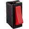 Interruttore a bilanciere rosso SPST 2 pin