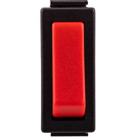 Interruttore a bilanciere rosso SPST 2 pin