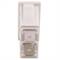 White rocker switch SPST 2 pin