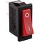 Interruptor basculante rojo SPST 2 pin