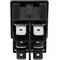 Black rocker switch DPDT 6 pin