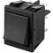 Black rocker switch DPDT 6 pin