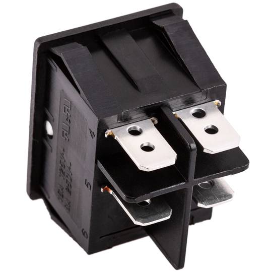 Interrupteur à Bascule DPST 4 Broches Avec Voyant - 16A 250V / 20A 125V - Plusieurs Couleurs Disponibles