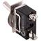 Interruptor basculante tipo palanca plateado SPST 2 pin 10A 15A