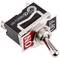 Interruptor basculante tipo palanca plateado SPST 2 pin 10A 15A