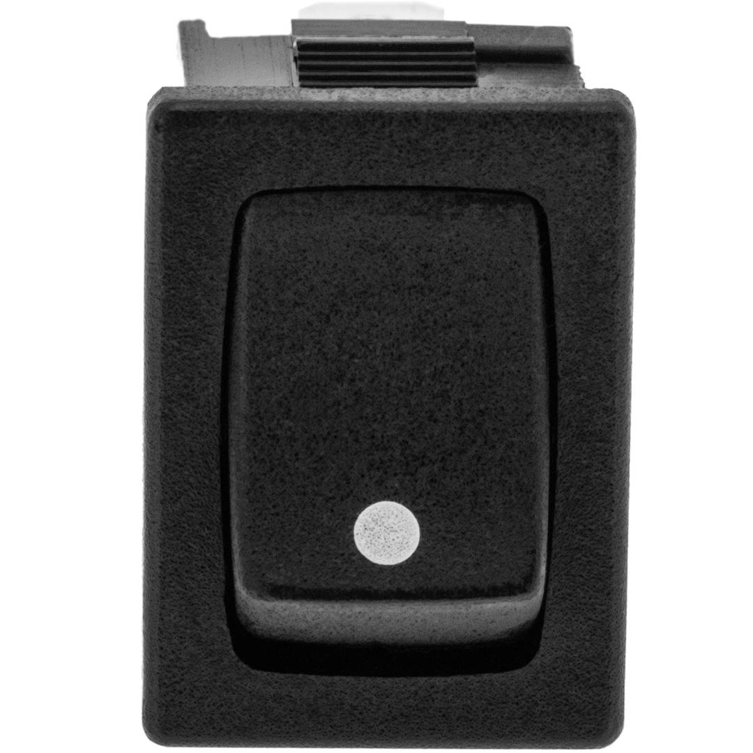 Interruptor polsador negre SPST 2 pin 20.5x24.7x14.4 mm