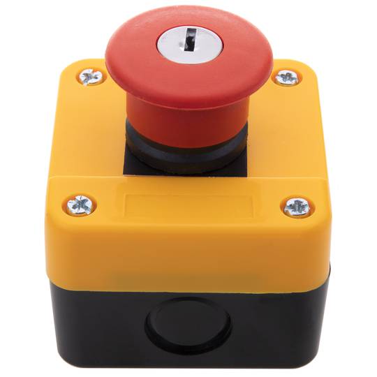 Couvercle de protection du bouton poussoir de clé de démarrage du moteur de  voiture (jaune)