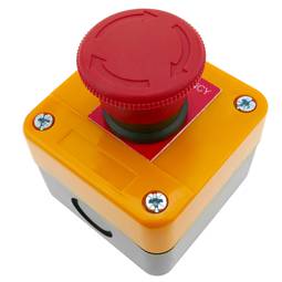 Steuerung Kontrolle Station Kasten mit taste Druckknopf und Notstopp mit Schloss NC 22mm