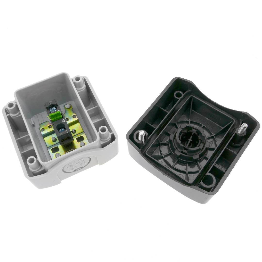 Boîte de commande avec 1 bouton poussoir momentanés vert 1NO XAL-D102