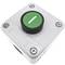Boîte de commande avec 1 bouton poussoir momentanés vert 1NO symbole START