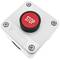 Scatola di controllo con 1 pulsanti momentaneo rosso 1NO STOP