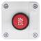 Scatola di controllo con 1 pulsanti momentaneo rosso 1NO STOP