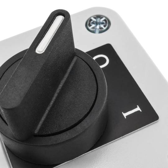 Boîte de commande avec 1 commutateur 1NO 1NC