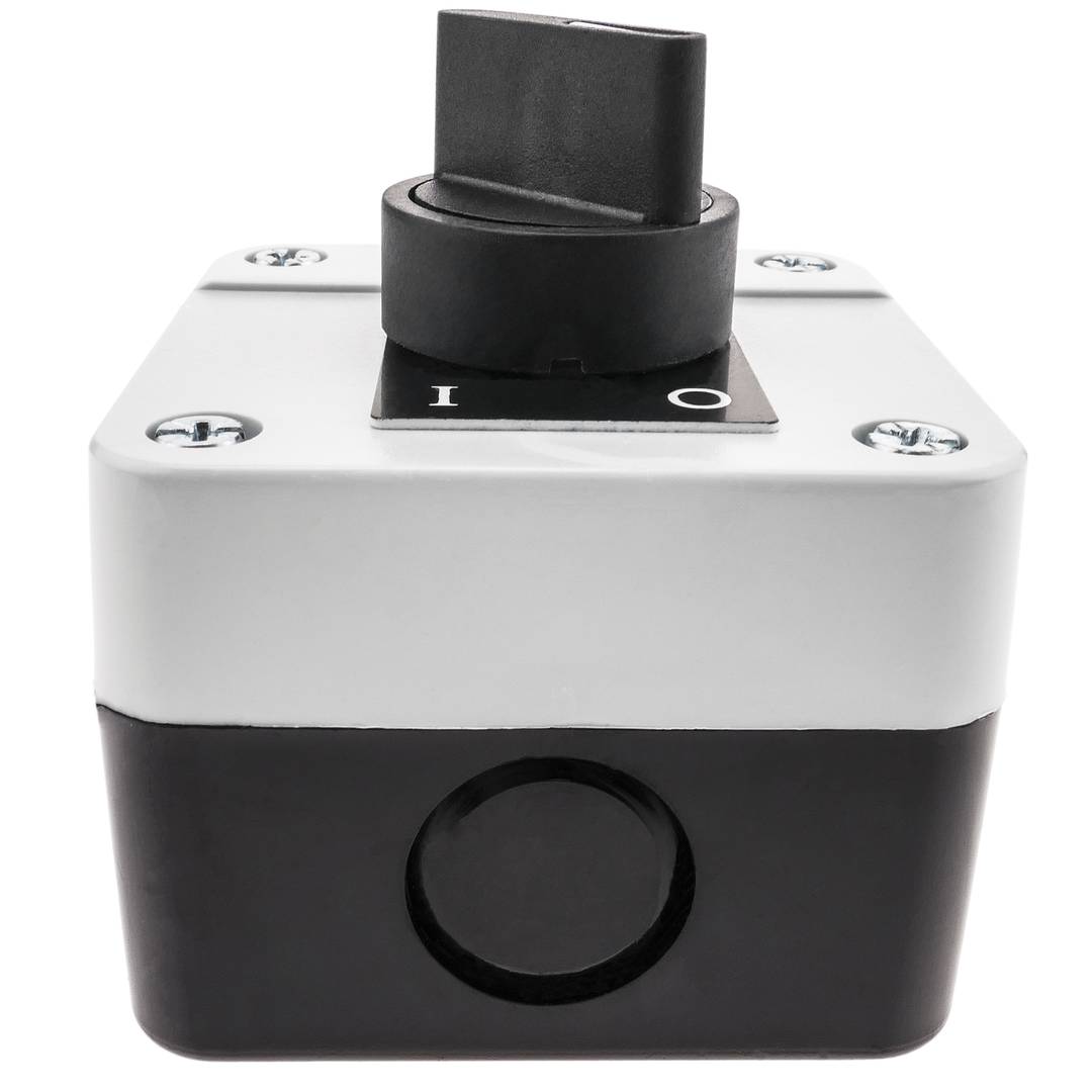 Boîte de commande avec 1 commutateur 1NO 1NC