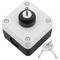 Caixa de control amb 1 selector 1NO 1NC amb clau