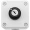 Caixa de control amb 1 selector 1NO 1NC amb clau