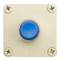 Caixa de controle dispositivos elétricos para 1 botão de pressão ou cinza 22 mm h=80mm