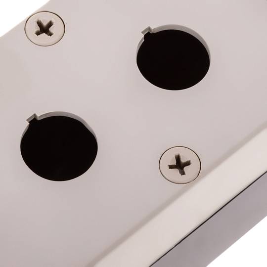 Caixa de controle dispositivos elétricos para 4 botão de pressão ou cinza 22 mm h=80mm