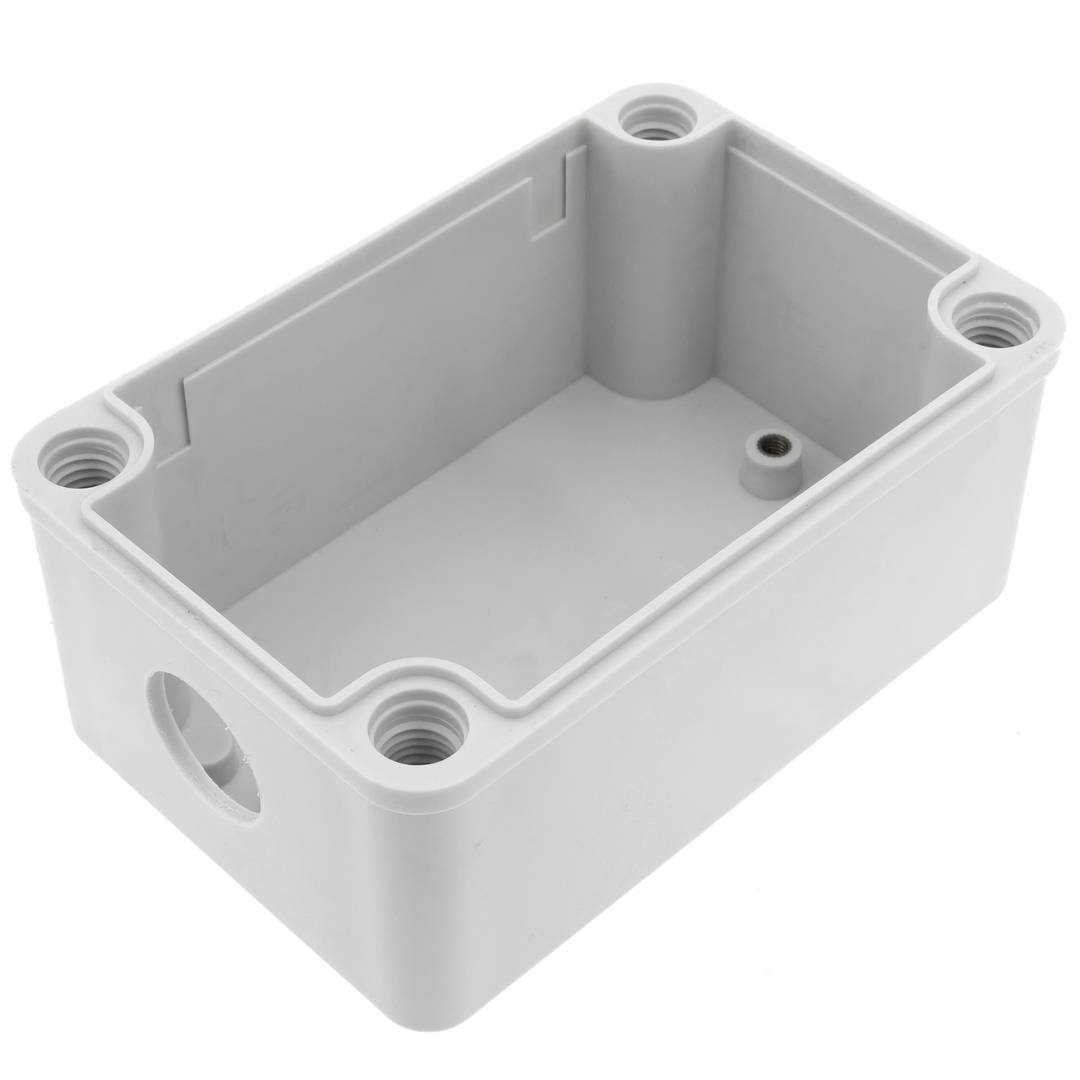 Schaltkasten elektrische Geräte für 2 Taster oder Schalter 22mm grau Kunststoff 65mm