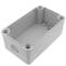 Boîte de contrôle pour appareils électriques 3 bouton poussoir  ou commutateur 22mm gris 65mm