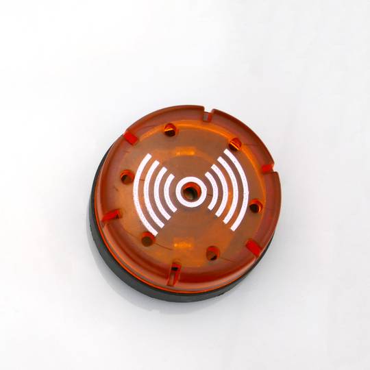 Boîte de contrôle pour appareils électriques 3 bouton poussoir  ou commutateur 22mm gris 65mm