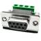 Convertidor de RS232 a RS485 Adaptador de 1 port