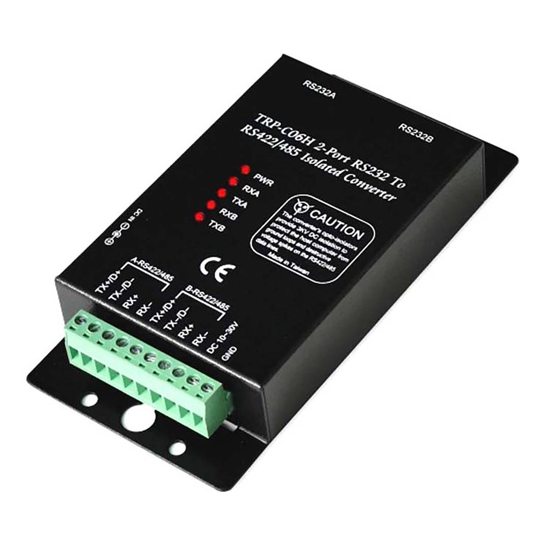 RS232 auf RS422 Konverter Foto-isolierte RS485 DUAL (Trycom TRP-C06H)
