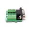 Adaptador serie DB9 hembra a bloque de terminales