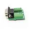 Adaptador serie DB9 macho a bloque de terminales