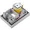 Mini timbre zumbador de 80 dB 230 V