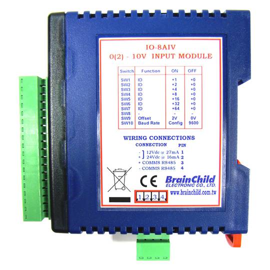 RS485 Module 8 tension d
