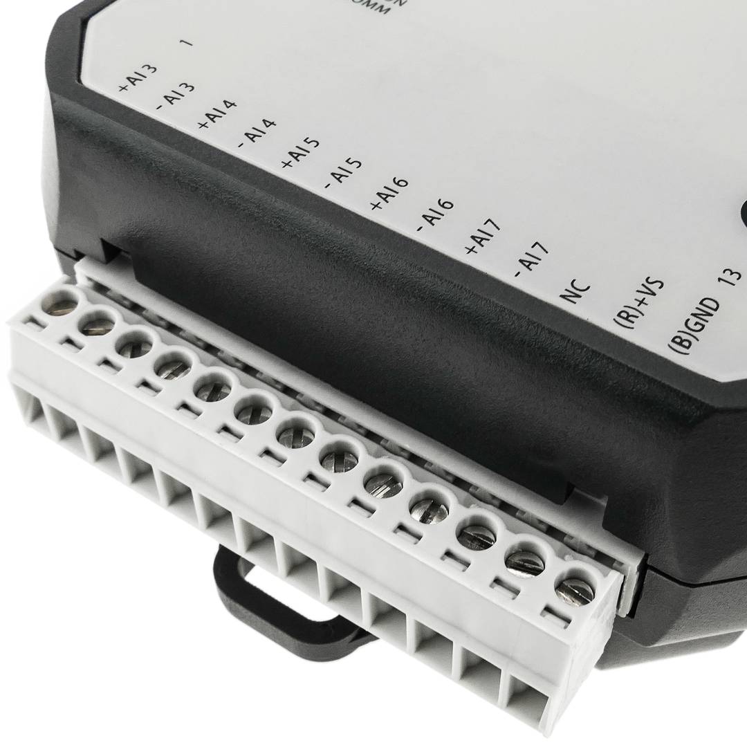 Module Ethernet E/S Modbus 8 entrées analogiques