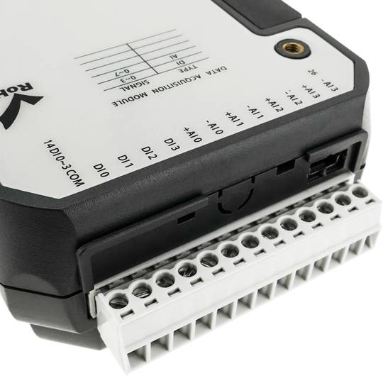 Módulo RS485 Modbus I/O 8 entradas y salidas analógicas 4 entradas digitales