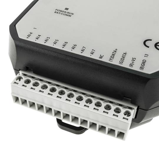 Módulo RS485 Modbus I/O 8 entradas y salidas analógicas 4 entradas digitales