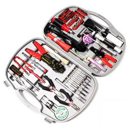 Kit de divers outils de 145 pièces modèle GTK-145B avec fer à souder