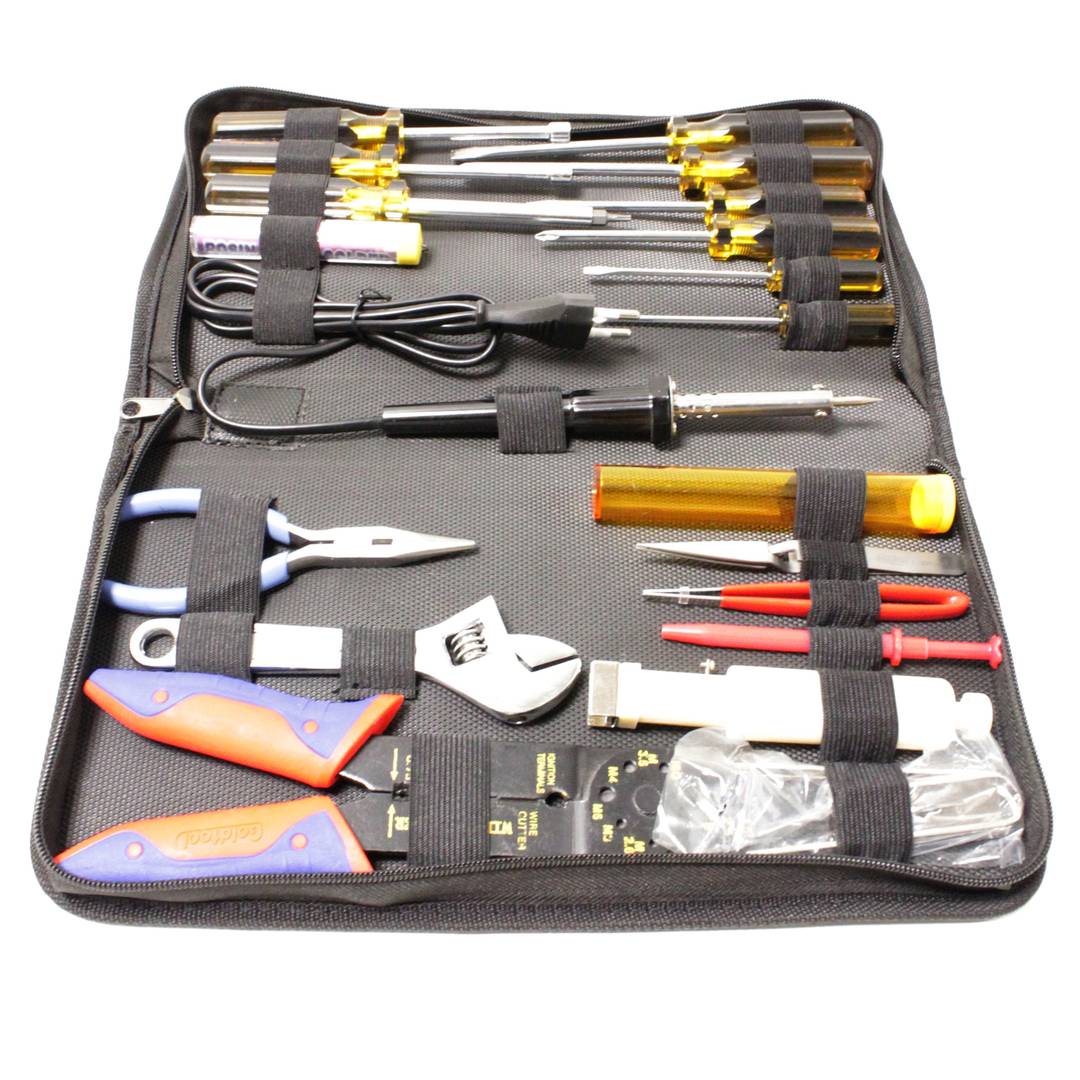 Caja de herramientas portátil de acero de 3 cajones con juego de  herramientas mecánicas de 61 piezas, bloqueo magnético, cajas de  herramientas de mano