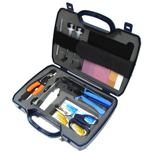 Fiber optic tool case 15-piece