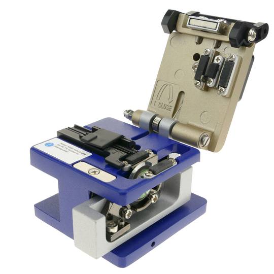 Optic Fiber Cleaver Blade High Precision Cutting Tool Manual Push Cutter FC-6S 