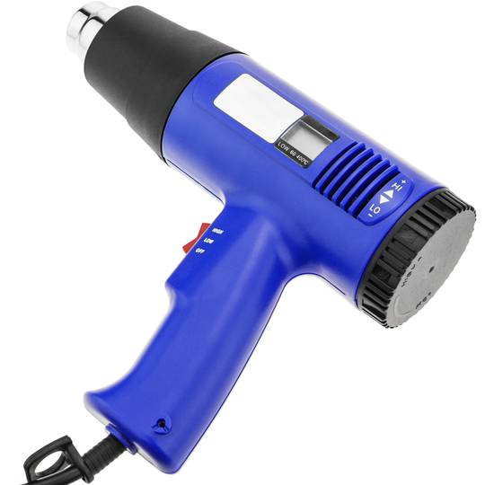 Pistolet na gorące powietrze 1600 W LCD do zdejmowania izolacji