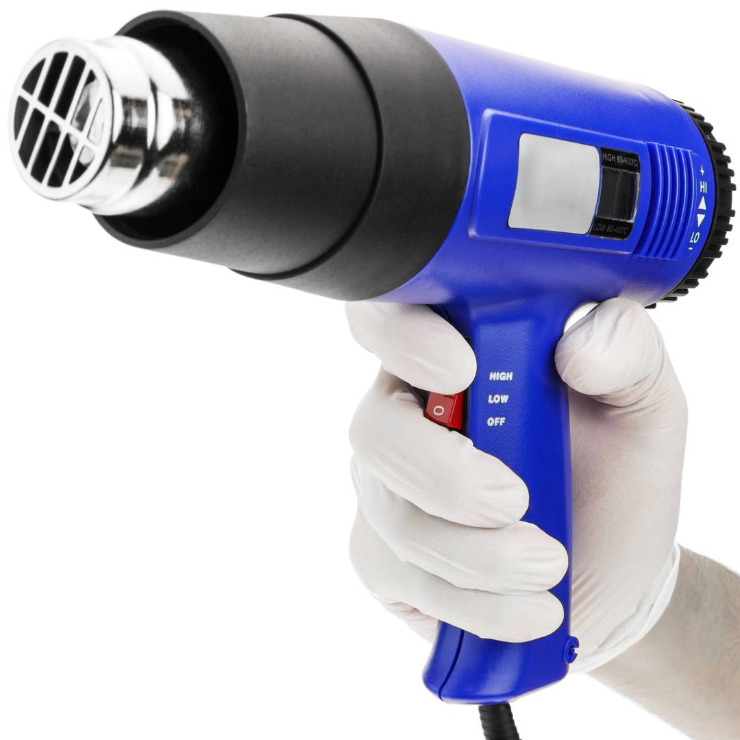 Pistolet na gorące powietrze 1600 W LCD do zdejmowania izolacji