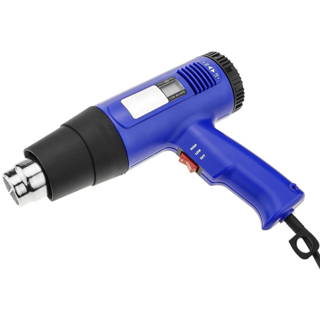 Pistolet na gorące powietrze 1600 W LCD do zdejmowania izolacji