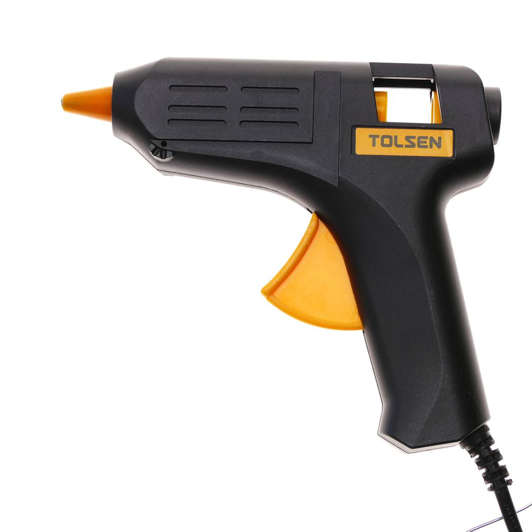 Pistola de cola calenta 15 W amb 2 barres de silicona de 11 mm