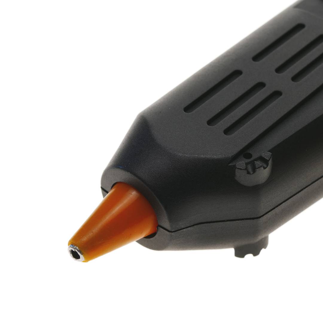 Pistola de cola calenta 15 W amb 2 barres de silicona de 11 mm