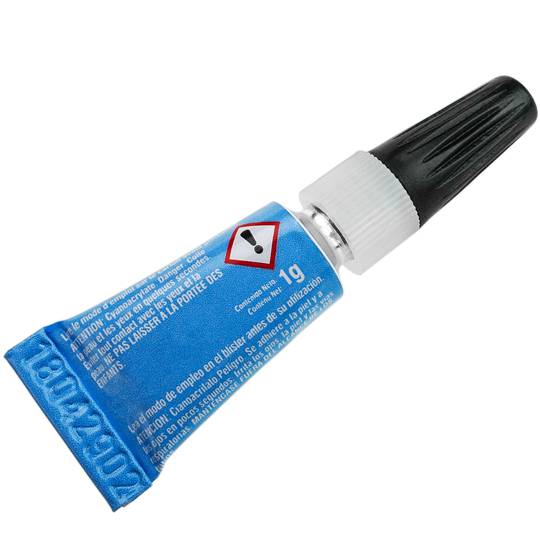Super adhésif instantané Colle rapide 3 x minitube 1g