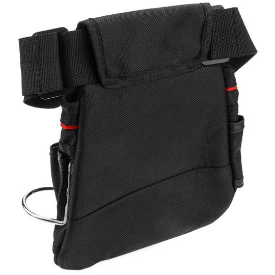 Pasek narzędziowy z 1 torbą na gwoździe i 1 pierścieniem na młotek