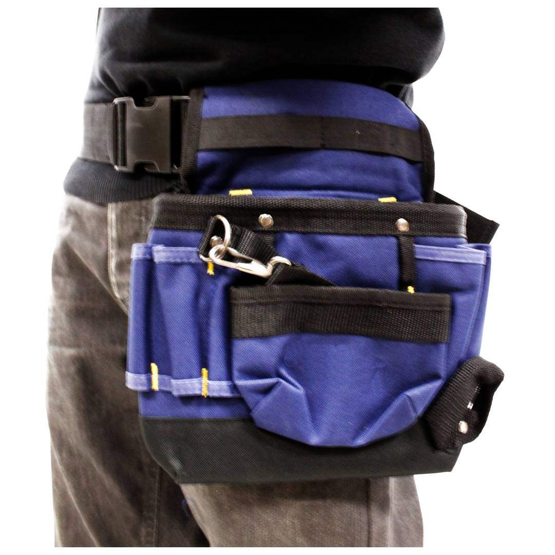 Blue Oxford cloth tool belt